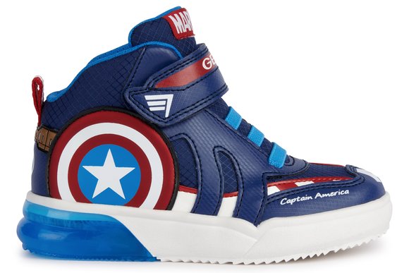 Παιδικά Μποτάκια για Αγόρια Geox X Marvel GrayJay