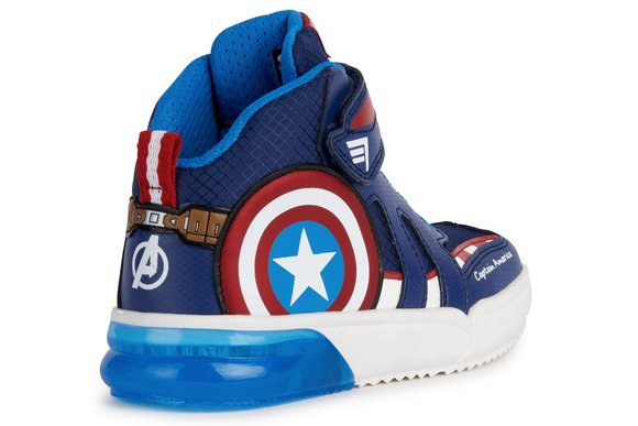 Παιδικά Μποτάκια για Αγόρια Geox X Marvel GrayJay