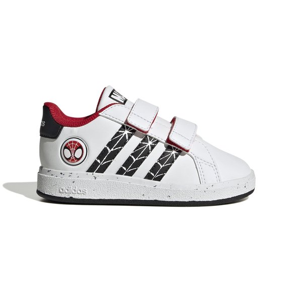 Βρεφικά Αθλητικά Παπούτσια για Αγόρια Adidas X Marvel Spiderman Grandcourt - ΛΕΥΚΟ