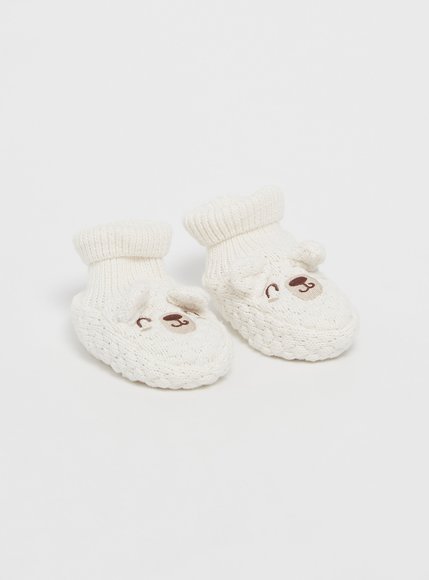 Βρεφικά Παπούτσια Αγκαλιάς Unisex Teddy
