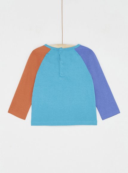 Βρεφική Μακρυμάνικη Μπλούζα για Αγόρια Multicolour Tiger