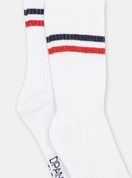 Σετ Παιδικές Κάλτσες για Αγόρια Λευκές Stripes