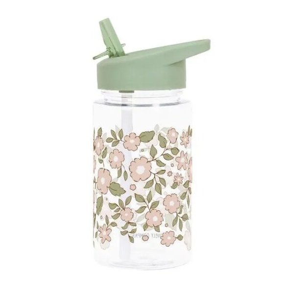 A-PLAY Παιδικό Παγούρι Khaki Flowers 350ml - ΠΟΛΥΧΡΩΜΟ