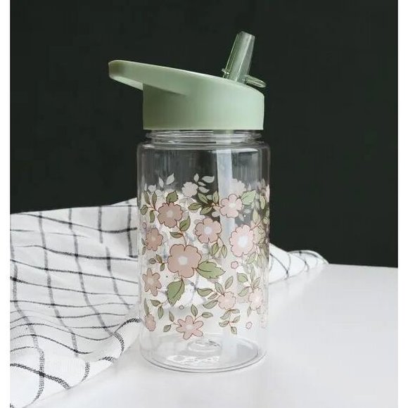 Παιδικό Παγούρι Khaki Flowers 350ml - ΠΟΛΥΧΡΩΜΟ φωτογραφία