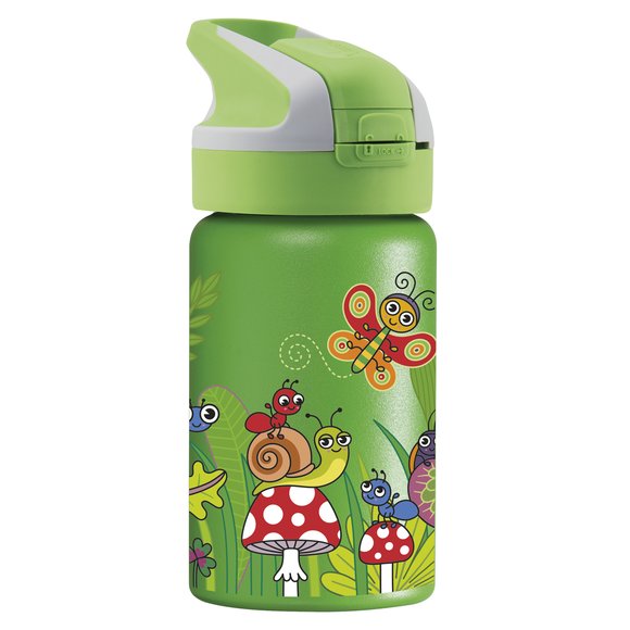 Παιδικό Παγούρι Laken Πράσινο Bugs 450 ml - ΠΡΑΣΙΝΟ