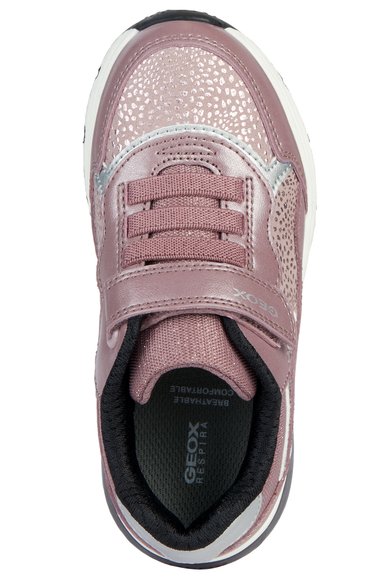 Παιδικά Sneakers για Κορίτσια Geox Spaceclub Girl Dark Pink/Silver