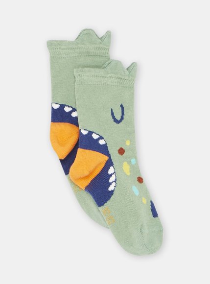 Βρεφικές Κάλτσες για Αγόρια Πράσινες Teddy Bear