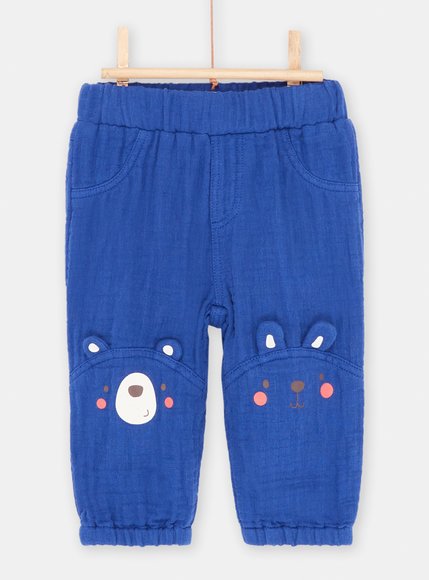 Βρεφικό Παντελόνι για Αγόρια Μπλε Teddy Bear