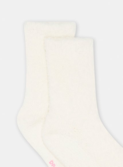 Παιδίκες Κάλτσες για Κορίτσια White Fluffy