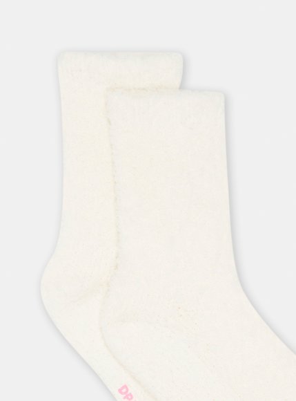 Παιδίκες Κάλτσες για Κορίτσια White Fluffy