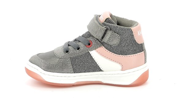 Παιδικά Παπούτσια για Κορίτσια Kickers Kickalien Grey/Pink