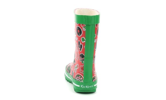 Παιδική Γαλότσα Unisex Kickers Red (Μεγέθη 24-32)