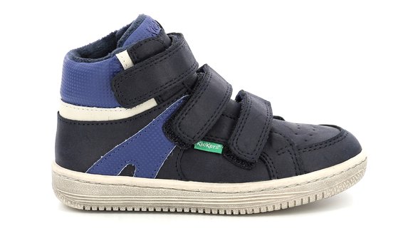 Παιδικά Παπούτσια για Αγόρια Kickers High Sneakers Lohan Blue/White/Navy - ΜΠΛΕ LOHAN 739367-30-93_NAVY