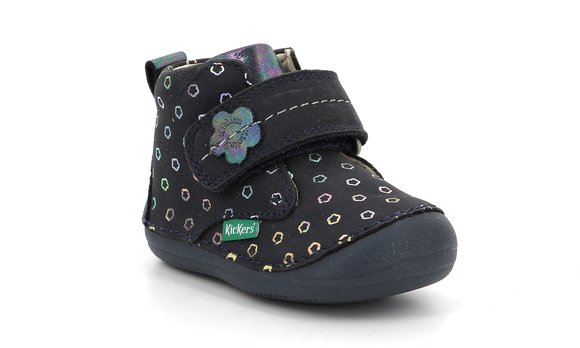 Βρεφικά Παπούτσια Kickers για Κορίτσια Sabio Navy Flower