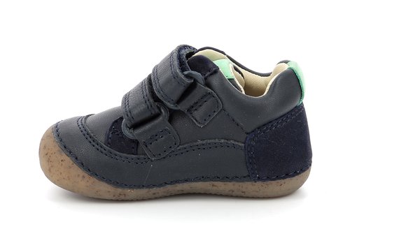 Βρεφικά Παπούτσια Kickers Sostankro για Αγόρια Navy Blue (Μεγέθη 19-23)