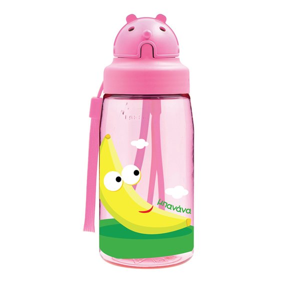 Παιδικό Παγούρι Laken Ροζ Banana 450 ml. - ΡΟΖ LAKEN OBY GROBY01_PINK