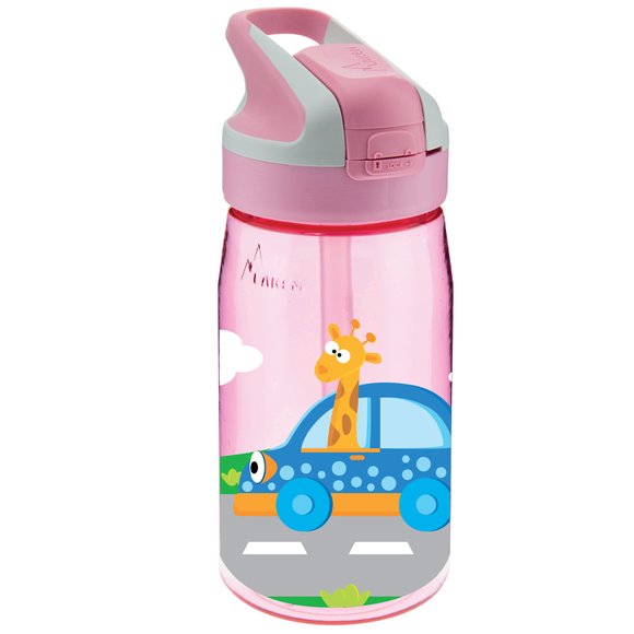 Παιδικό Παγούρι Laken Ροζ Giraffe 450 ml - Πώμα Summit