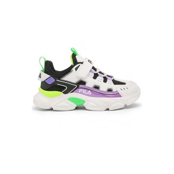 Παιδικά Αθλητικά Παπούτσια FIla Memory Spinel 3 V White/Purple – ΠΟΛΥΧΡΩΜΟ