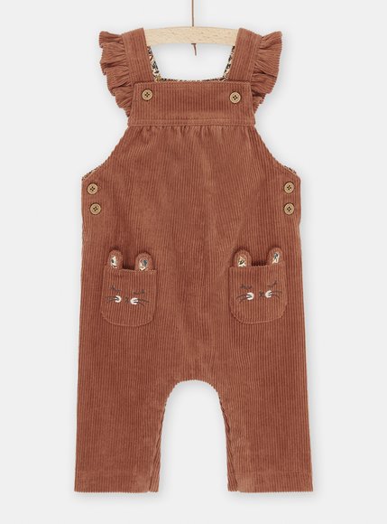 Βρεφική Σαλοπέτα για Κορίτσια Brown Teddy Bear