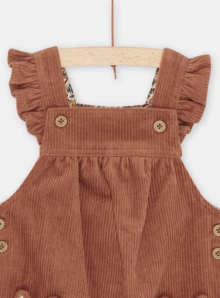 Βρεφική Σαλοπέτα για Κορίτσια Brown Teddy Bear