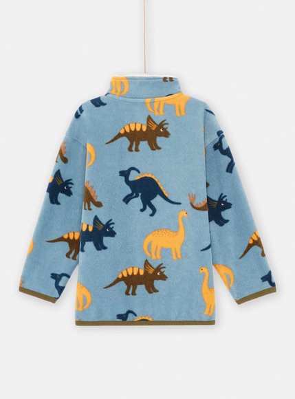 Παιδική Ζακέτα για Αγόρια Γαλάζιο Dinosaur