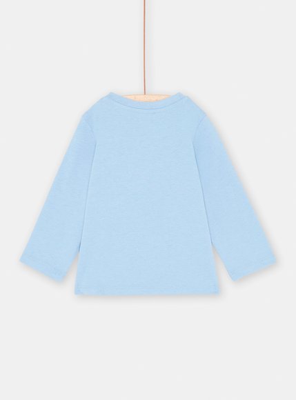 Βρεφική Μακρυμάνικη Μπλούζα για Αγόρια Baby Blue Cars