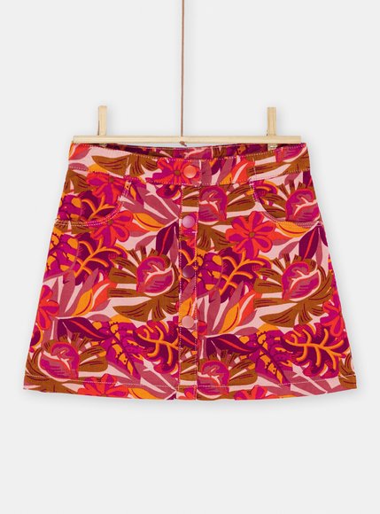 Παιδική Φούστα για Κορίτσια Tropical Pink