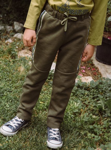 Παιδικό Παντελόνι Φόρμας για Αγόρια Sergent Major Λαδί - ΠΡΑΣΙΝΟ