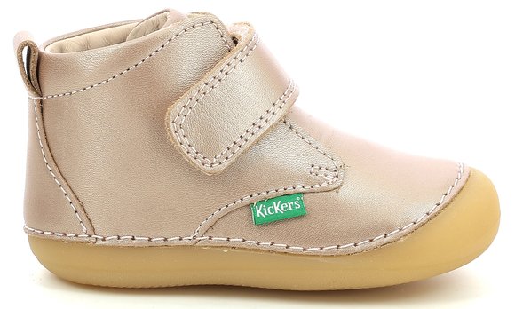 Βρεφικά Παπούτσια για Κορίτσια Kickers Sabio Metallic Rose (Μεγέθη 18-23)