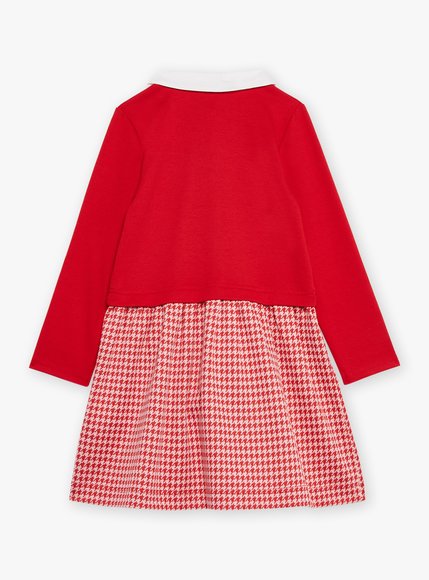 Παιδικό Φόρεμα για Κορίτσια Sergent Major Κόκκινο Καρό