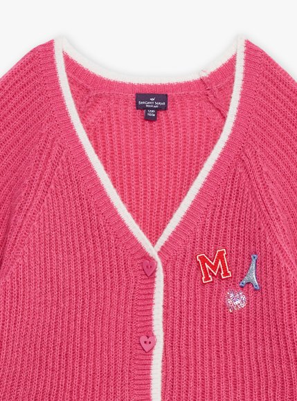 Παιδική Ζακέτα για Κορίτσια Sergent Major Pink Hearts