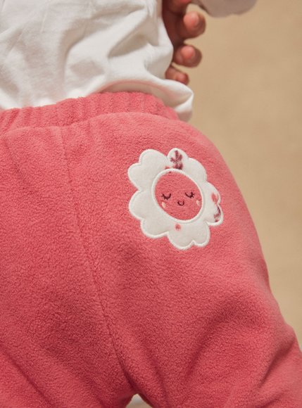 Βρεφικό Παντελόνι για Κορίτσια Sergent Major Fleece Pink