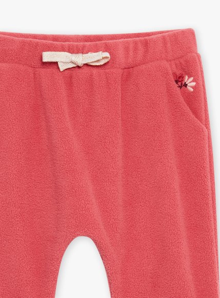 Βρεφικό Παντελόνι για Κορίτσια Sergent Major Fleece Pink