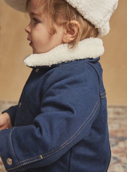 Βρεφικό Μπουφάν για Αγόρια Sergent Major Blue Denim
