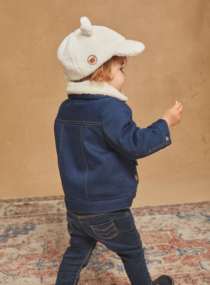 Βρεφικό Μπουφάν για Αγόρια Sergent Major Blue Denim
