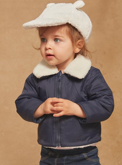 Βρεφικό Μπουφάν για Αγόρια Sergent Major Blue Denim