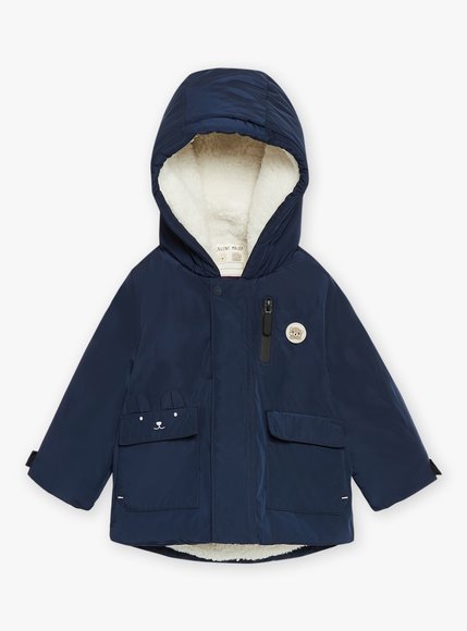 Βρεφικό Αδιάβροχο Μπουφάν για Αγόρια Sergent Major Navy Blue - ΜΠΛΕ φωτογραφία