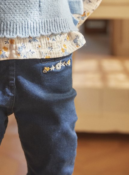 Παιδικό Παντελόνι για Κορίτσια Sergent Major Denim Blue Margaret - ΜΠΛΕ φωτογραφία