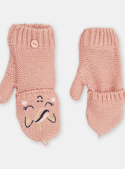 Παιδικά Γάντια για Κορίτσια Pink Unicorn