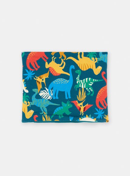 Παιδικό Περιλαίμιο Κασκόλ για Αγόρια Blue Dinosaurs