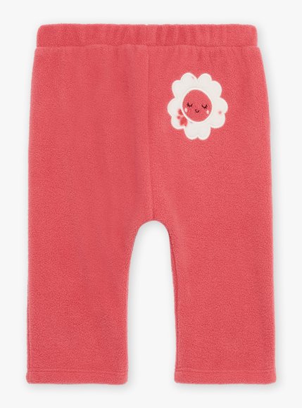 Βρεφικό Παντελόνι για Κορίτσια Sergent Major Fleece Pink
