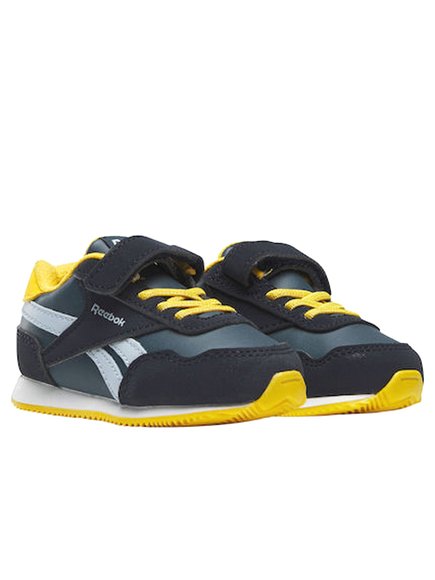 Βρεφικά Αθλητικά Παπούτσια για Αγόρια Reebok Royal Classic Jog 3 Navy Blue/Yellow - ΜΠΛΕ φωτογραφία