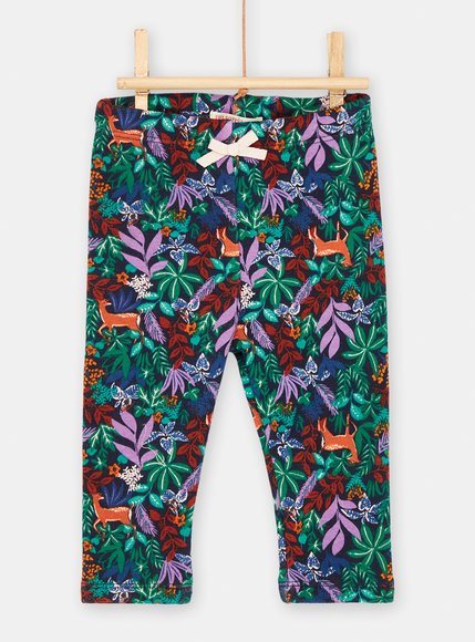 Βρεφικό Κολάν για Κορίτσια Multicolour Floral - ΜΠΛΕ φωτογραφία
