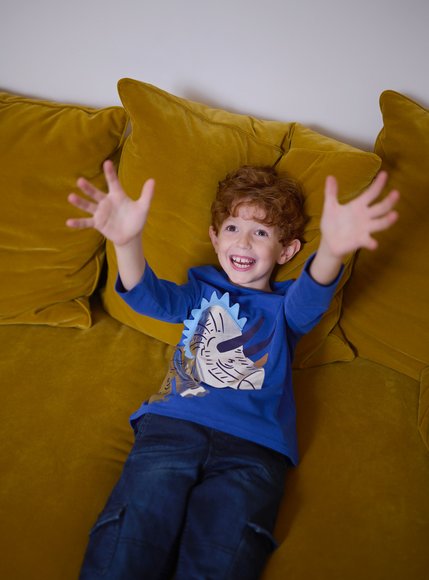 Παιδική Μακρυμάνικη Μπλούζα για Αγόρια Blue Rhino