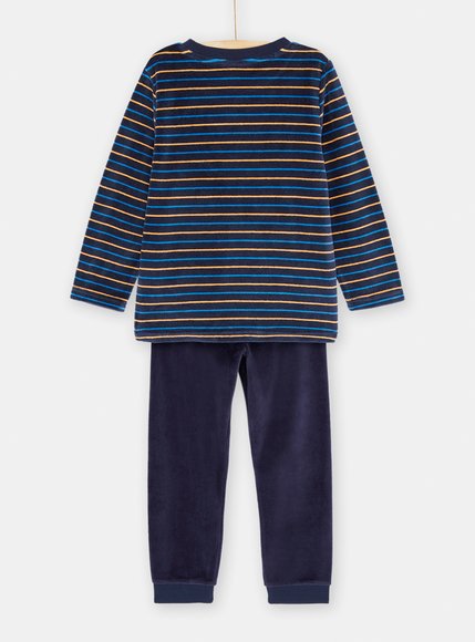 Παιδικές Μακρυμάνικες Πιτζάμες για Αγόρια Blue Spaceship