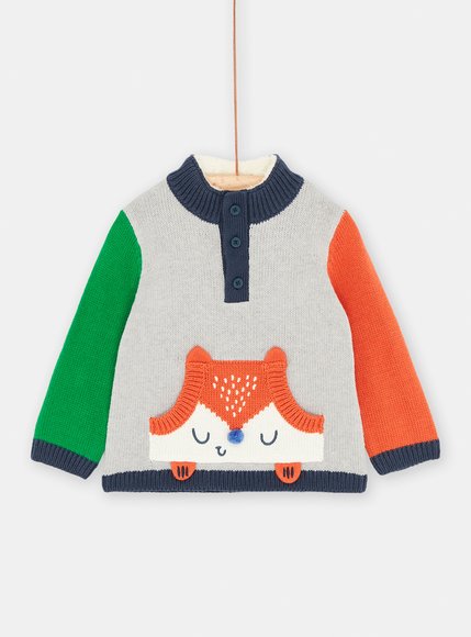 Βρεφικό Πουλόβερ για Αγόρια Multicolour Foxy