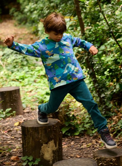 Παιδική Μακρυμάνικη Μπλούζα για Αγόρια Blue Trees