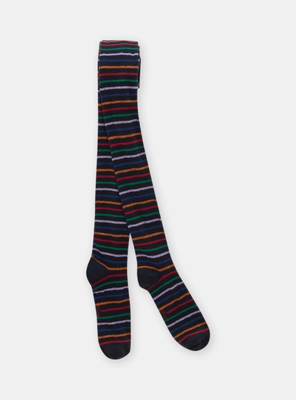 Παιδικό Καλσόν για Κορίτσια Blue Multicolour Stripes – ΜΠΛΕ