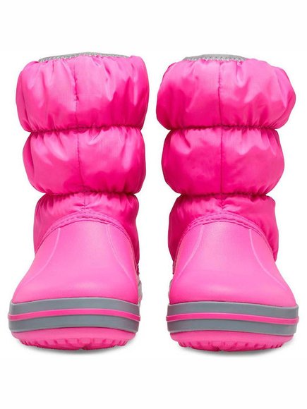 Παιδικές Γαλότσες Crocs για Κορίτσια Puff Candy Pink