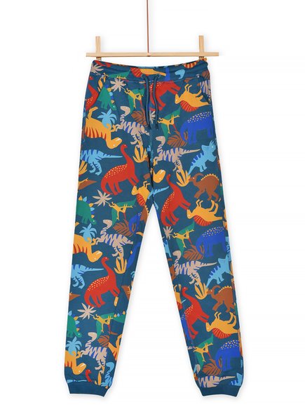 Παιδικό Παντελόνι για Αγόρια Blue Dinosaurs